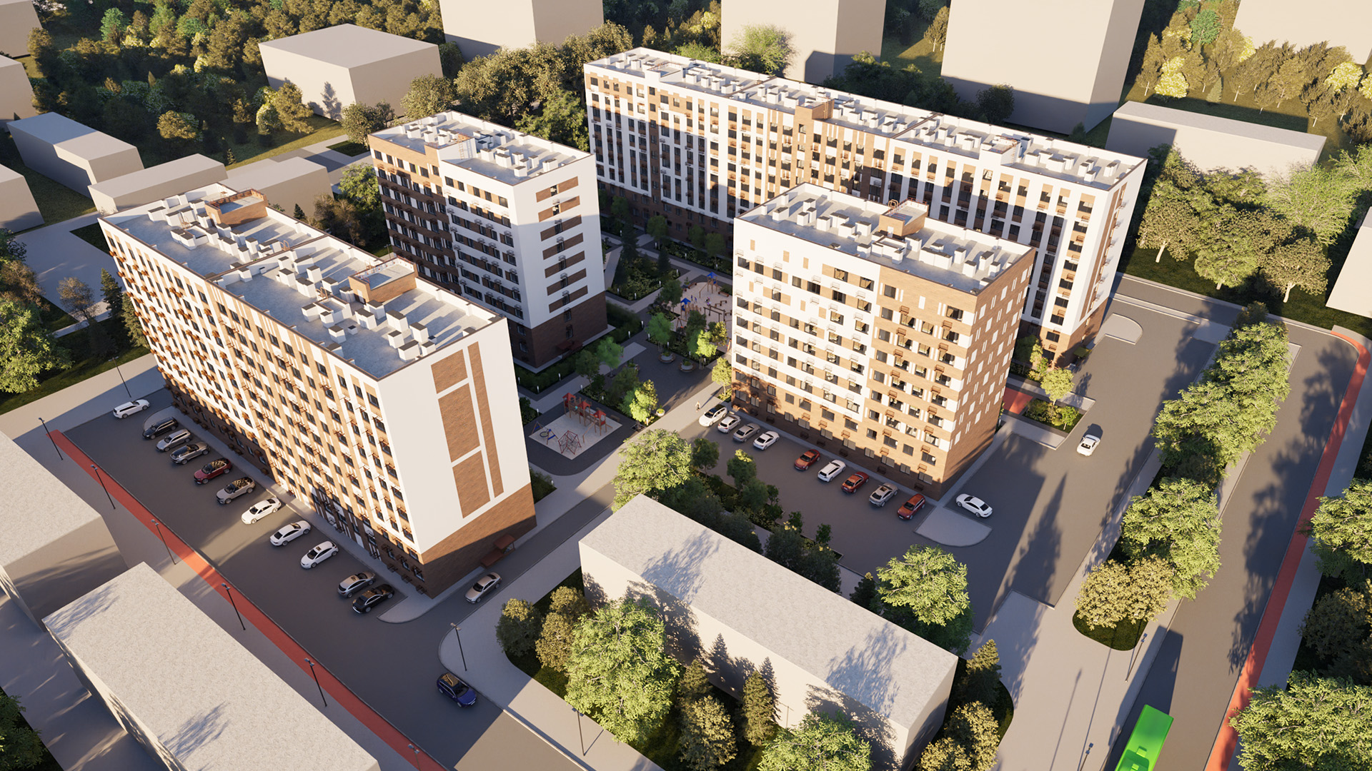 КОМПЛЕКС МНОГОЭТАЖНЫХ ЖИЛЫХ ДОМОВ Г. АСТРАХАНЬ